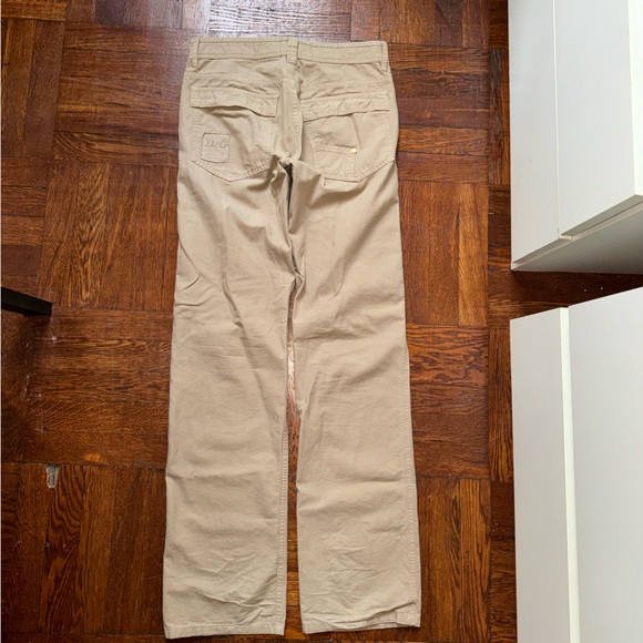 Dolce&Gabbana cargo pants in beige color y2k style size 32, fits M - Picture 2 of 7